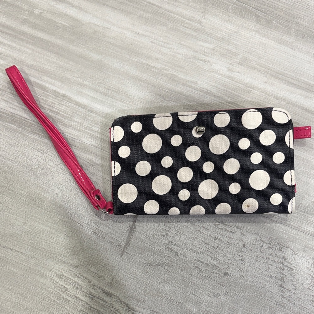Polka Dot Wristlet Wallet